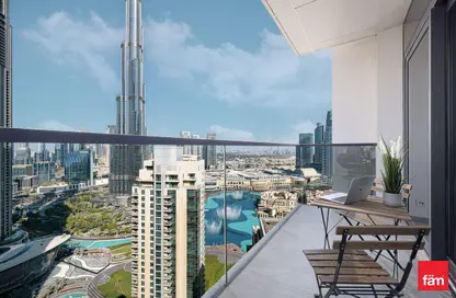 شقة - 3 غرف نوم - 4 حمامات للايجار في آكت تو - اكت تاورز - منطقة دار الأوبرا - وسط مدينة دبي - دبي