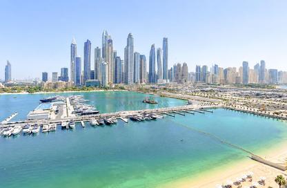 Apartment - 2 Bedrooms - 3 Bathrooms for rent in Marina Vista Tower 2 - Marina Vista - Emaar Beachfront - Dubai Harbour - Dubai