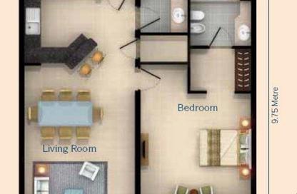 Apartment - 1 Bedroom - 2 Bathrooms for sale in Building 69 - Mediterranean Cluster - Discovery Gardens - Dubai