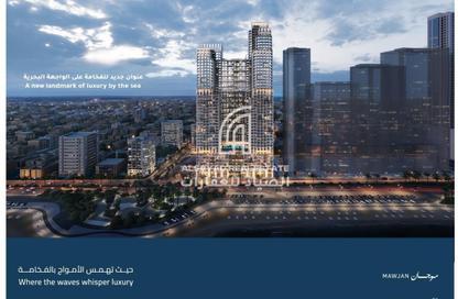 Apartment - 1 Bedroom - 2 Bathrooms for sale in Mawjan Tower - Ajman Corniche Road - Ajman Apartment - 1 Bedroom - 2 Bathrooms for sale in Mawjan Tower - Ajman Corniche Road - Ajman