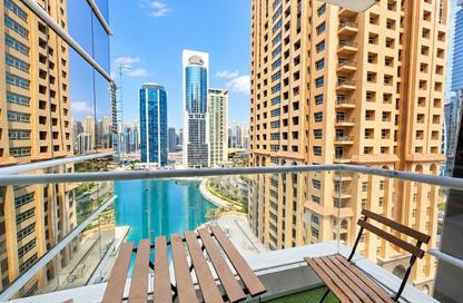 Apartment - 1 - 2 for rent in Goldcrest Views 2 - JLT Cluster J - Jumeirah Lake Towers - Dubai