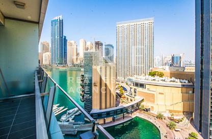 Apartment - 1 - 1 for rent in Silverene Tower B - Silverene - Dubai Marina - Dubai