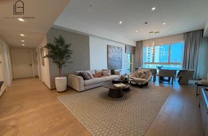 Apartment - 3 Bedrooms - 4 Bathrooms for rent in Marina Residences 6 - Marina Residences - Palm Jumeirah - Dubai