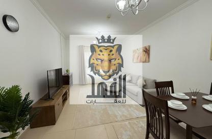Apartment - 1 Bedroom - 2 Bathrooms for rent in Jasmine Towers - Garden City - Ajman