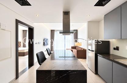 Apartment - 1 - 2 for rent in Aumary Residence - Meydan Avenue - Meydan - Dubai