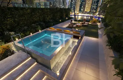 دوبلكس - 3 غرف نوم - 4 حمامات للبيع في ريزيدنس دو بورت - دبي مارينا - دبي