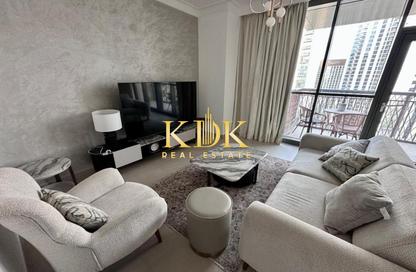 شقة - غرفة نوم - 2 حمامات للايجار في خور دبي ريزيدنس برج 1 جنوب - Dubai Creek ريزيدنسز South - Dubai Creek ريزيدنسز - مرسى خور دبي - دبي