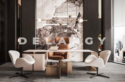 Office Space - Studio - 1 Bathroom for rent in The Opus - Business Bay - Dubai