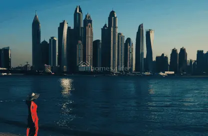 Penthouse - 4 Bedrooms - 5 Bathrooms for sale in Aeternitas Tower - Dubai Marina - Dubai