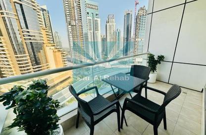 Apartment - Studio - 1 Bathroom for rent in Botanica Tower - Dubai Marina - Dubai