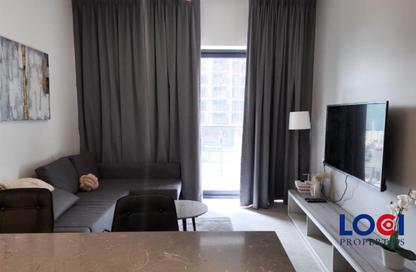Apartment - 1 - 2 for rent in The V Tower - Dubai Land Residence Complex - Dubai