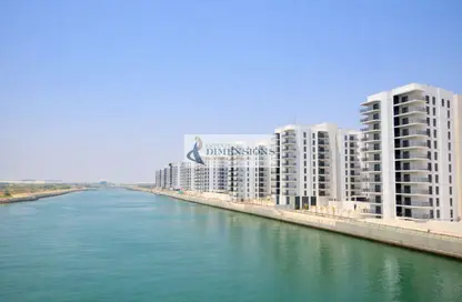 Apartment - Studio - 1 Bathroom for rent in Waters Edge - Yas Island - Abu Dhabi