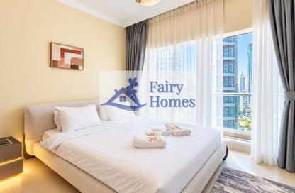 Apartment - Studio - 1 for rent in Burj Al Nujoom - Downtown Dubai - Dubai