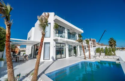 Villa - 4 Bedrooms - 6 Bathrooms for rent in Garden Homes Frond F - Garden Homes - Palm Jumeirah - Dubai