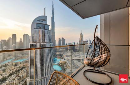 Apartment - 3 Bedrooms - 5 Bathrooms for rent in Boulevard Point - Downtown Dubai - Dubai