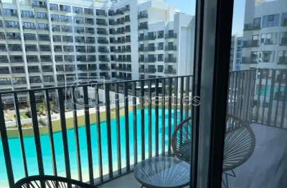 شقة - غرفة نوم - 1 حمام للايجار في عزيزي ميراج - ستوديو سيتي - دبي