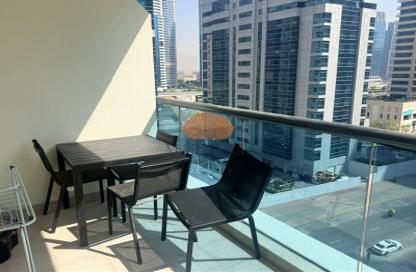 Apartment - 1 Bedroom - 1 Bathroom for rent in Time Place Tower - Dubai Marina - Dubai