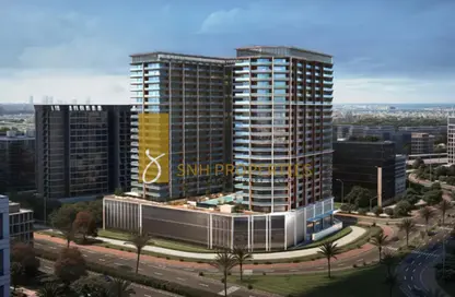 Apartment - Studio - 1 Bathroom for sale in Binghatti Ghost - Al Jaddaf - Dubai