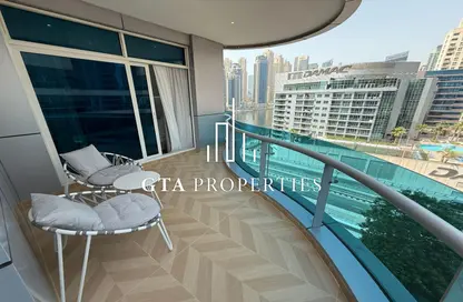 شقة - 2 غرف نوم - 3 حمامات للبيع في اورا مارينا - دبي مارينا - دبي