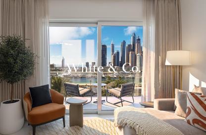 Apartment - 1 Bedroom - 1 Bathroom for rent in Grand Bleu Tower 1 - EMAAR Beachfront - Dubai Harbour - Dubai