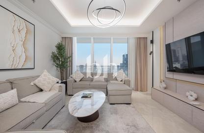Apartment - 2 Bedrooms - 2 Bathrooms for rent in Palace Beach Residence Tower 2 - Palace Beach Residence - EMAAR Beachfront - Dubai Harbour - Dubai