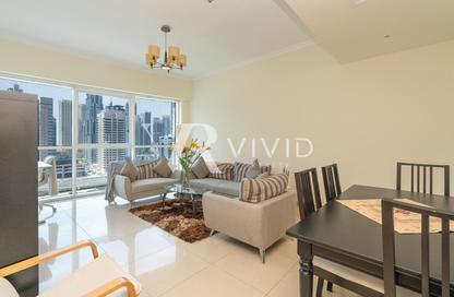 Apartment - 1 Bedroom - 2 Bathrooms for rent in Saba Tower 3 - JLT Cluster Q - Jumeirah Lake Towers - Dubai