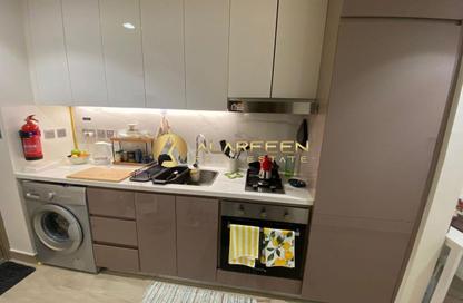 Apartment - Studio - 1 Bathroom for rent in Azizi Riviera 48 - Azizi Riviera - Meydan One - Meydan - Dubai