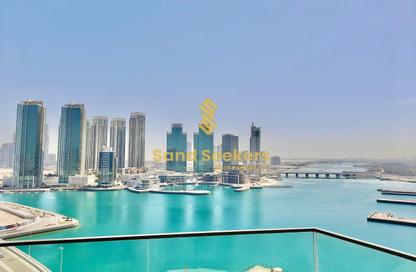 شقة - 2 غرف نوم - 4 حمامات للايجار في برج الواجهة البحرية A - أبراج سكنية على الواجهة البحرية - منطقة النادي السياحي - أبوظبي