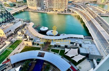 Apartment - 2 Bedrooms - 4 Bathrooms for rent in Water Front Tower A - Waterfront Residential Towers - Tourist Club Area - Abu Dhabi