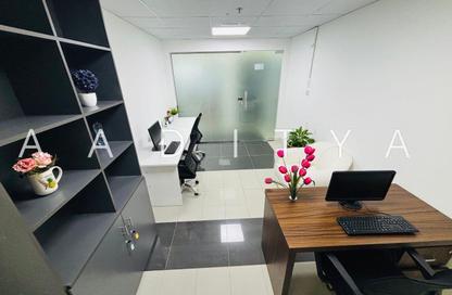 Office Space - Studio - 1 Bathroom for rent in Business Atrium Building - Oud Metha - Bur Dubai - Dubai