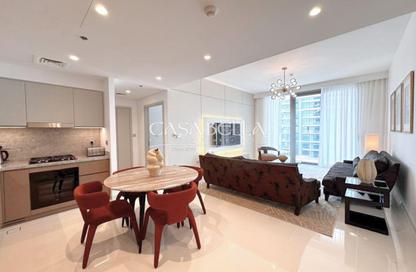 Apartment - 1 Bedroom - 1 Bathroom for rent in Beach Isle Tower 2 - Beach Isle - EMAAR Beachfront - Dubai Harbour - Dubai