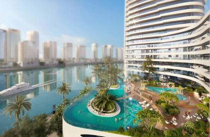 Apartment - 1 - 2 for sale in Canal Heights 2 - Business Bay - Dubai