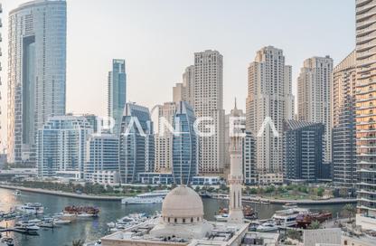 Apartment - 2 Bedrooms - 4 Bathrooms for rent in Opal Tower Marina - Dubai Marina - Dubai