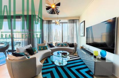Apartment - 3 Bedrooms - 4 Bathrooms for rent in Burj Vista 1 - Burj Vista - Downtown Dubai - Dubai