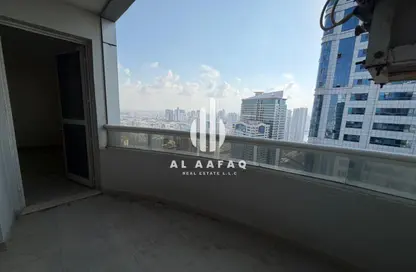 شقة - 3 غرف نوم - 4 حمامات للايجار في برج أمير بو خمسين - المجاز 3 - المجاز - الشارقة