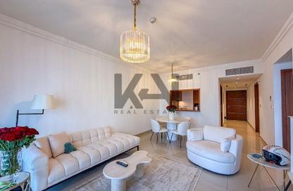 Apartment - 1 Bedroom - 2 Bathrooms for rent in Boulevard Point - Downtown Dubai - Dubai