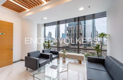 Office Space - Studio - 1 Bathroom for rent in South Tower - Emirates Financial Towers - DIFC - Dubai