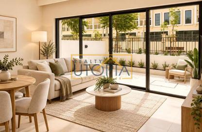 Townhouse - 4 - 3 for rent in Malta - Damac Lagoons - Dubai