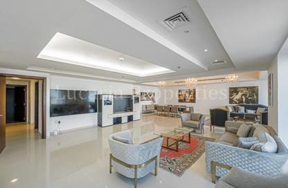Apartment - 3 Bedrooms - 4 Bathrooms for rent in Emirates Crown - Dubai Marina - Dubai