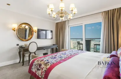 النزل و الشقق الفندقية - غرفة نوم - 1 حمام للايجار في ديوكس ذا بالم - نخلة جميرا - دبي
