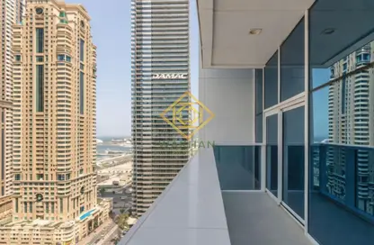 Apartment - 2 Bedrooms - 3 Bathrooms for rent in Marina Arcade Tower - Dubai Marina - Dubai
