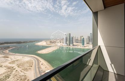 Apartment - 1 Bedroom - 2 Bathrooms for rent in La Plage Tower - Al Mamzar - Sharjah - Sharjah