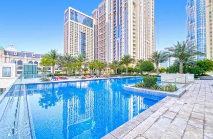 شقة - 2 غرف نوم - 3 حمامات للايجار في آمنة - مدينة الحبتور - الخليج التجاري - دبي