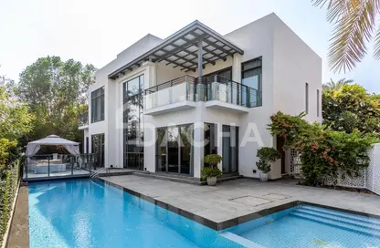 Villa - 6 Bedrooms - 6 Bathrooms for rent in Entertainment Foyer - Mediterranean Clusters - Jumeirah Islands - Dubai