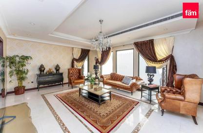 Villa - 4 Bedrooms - 5 Bathrooms for rent in Garden Homes Frond P - Garden Homes - Palm Jumeirah - Dubai