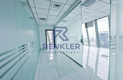 Office Space - Studio - 1 Bathroom for rent in The Prism - Business Bay - Dubai