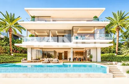 Villa - 5 Bedrooms - 7 Bathrooms for sale in Palm Jebel Ali Frond E - Palm Jebel Ali - Dubai