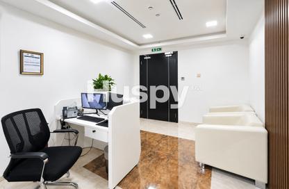 Office Space - Studio - 1 for rent in The Binary Tower - Business Bay - Dubai