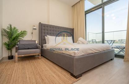 Apartment - Studio - 1 Bathroom for rent in Azizi Riviera 48 - Azizi Riviera - Meydan One - Meydan - Dubai