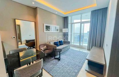 Apartment - 1 Bedroom - 2 Bathrooms for rent in Damac Maison Prive B - Damac Maison Prive - Business Bay - Dubai